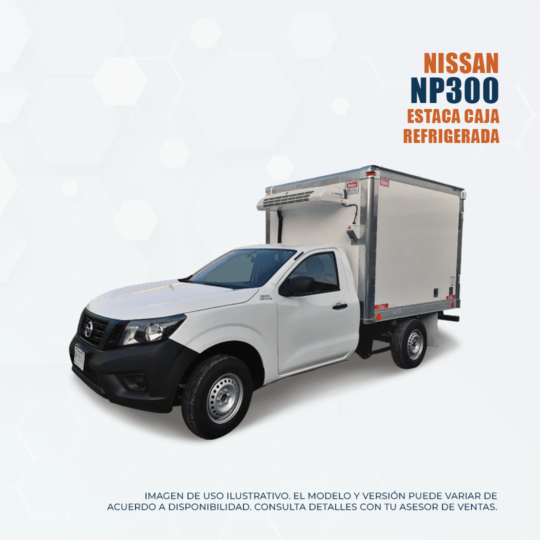 Renta de autos Nissan NP 300 Estaca Caja Refrigerada en Monterrey