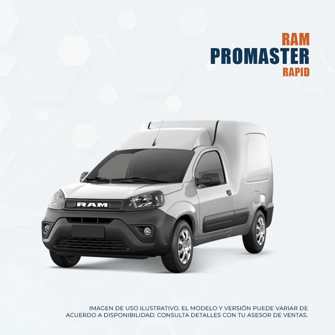 Renta de autos Ram Promaster Rapid en Monterrey