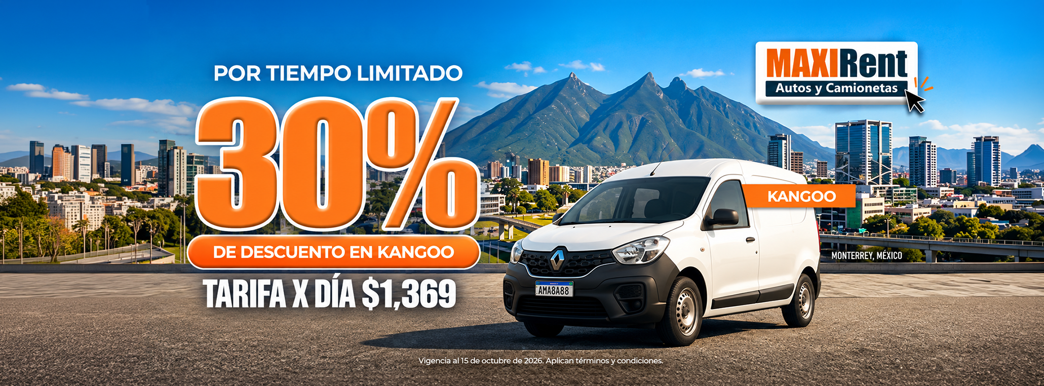 30% de descuento en Kangoo